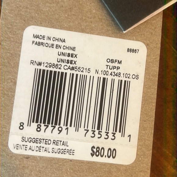 Nike Insulated White Marble Puffy Scarf - Picture 5 of 6